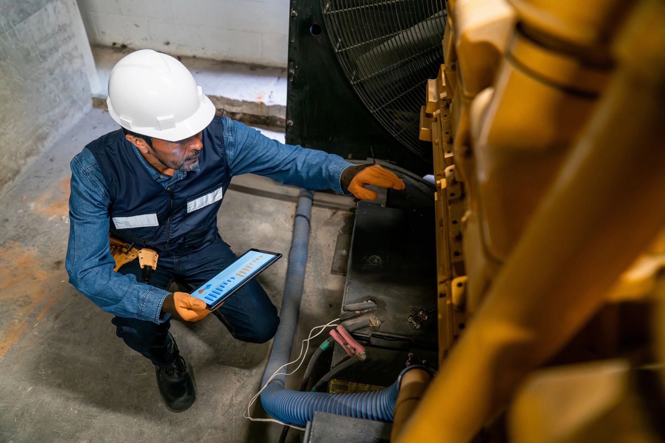 Performance tuning on a diesel vehicle